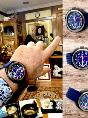 Locman Chronograph Marina Military Titanium ρολόι μεταχειρισμένο