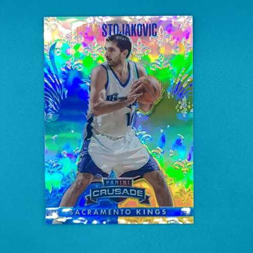 Peja Stojakovic NBA Panini Crusade 2013-14 Sacramento Kings card new