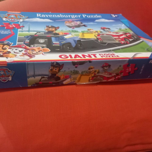 Ravensburger Paw Patrol puzzle used, 24 pieces
