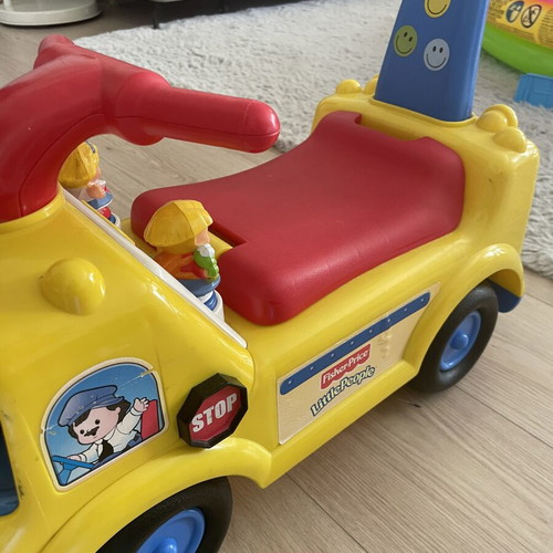 Fisher Price ride-on car used, comfortable seat, fully functional