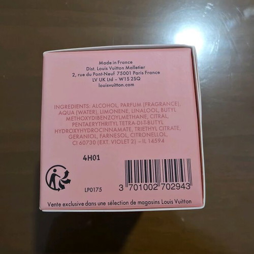 Louis Vuitton California Dream Eau de Parfum 100 ml like new
