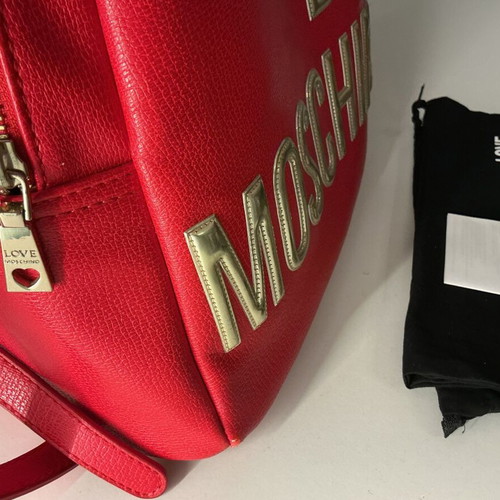 Moschino backpack used, red