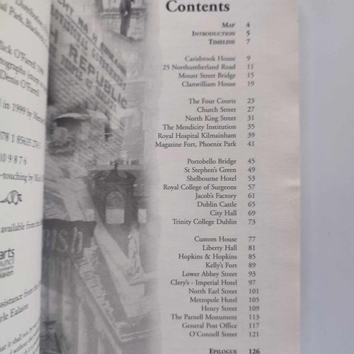 A Walk Through Rebel Dublin 1916 book like new
