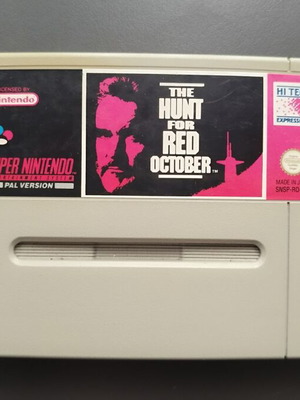 Nintendo SNES The Hunt For Red October μεταχειρισμένο