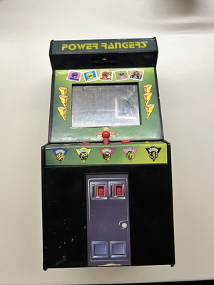 Mighty Morphin Power Rangers Electronic Talking Arcade Bank used