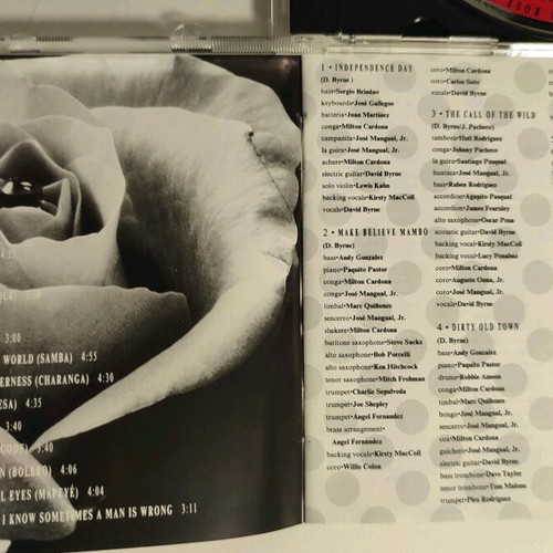 David Byrne Rei Momo CD 1989 like new, jazz