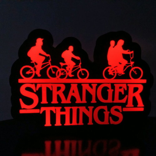 Stranger Things 3D Printed Light new with switch