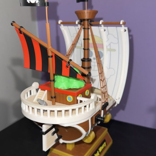 One Piece Going Merry 3D Printing Model made to order