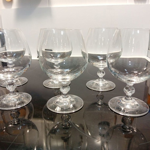 Glassware for cognac set of 6, new in box