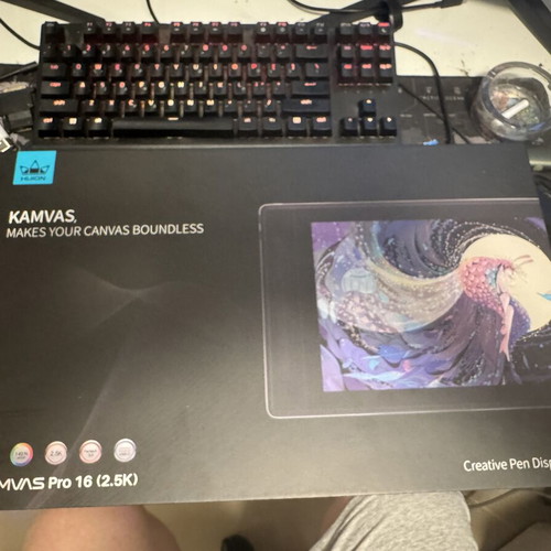 Huion Kamvas 16 Pro 2.5 Creative Pen Display like new