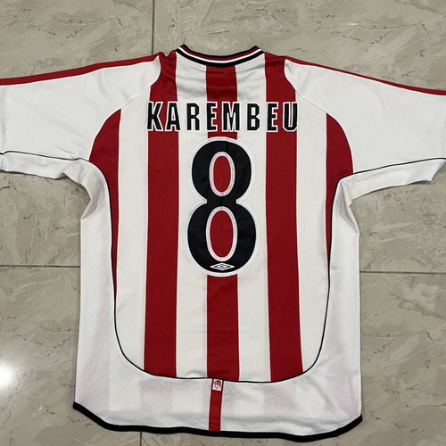 Karembeu Olympiakos Jersey used, size Medium, authentic