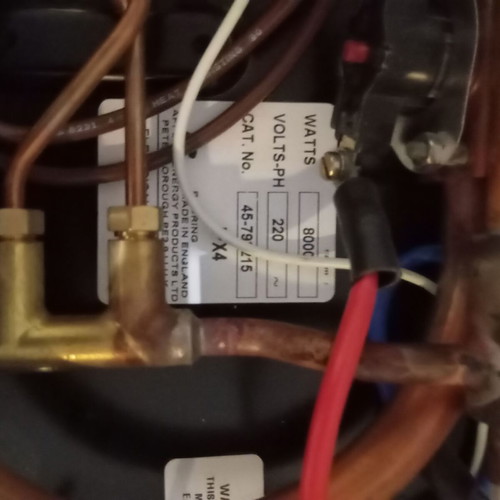 Redring Power Steam 8,000 watt water heater like new