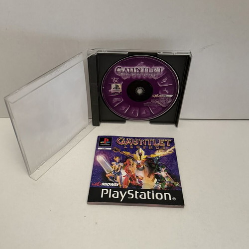 Gauntlet Legends PlayStation 1 PAL game, complete with manual