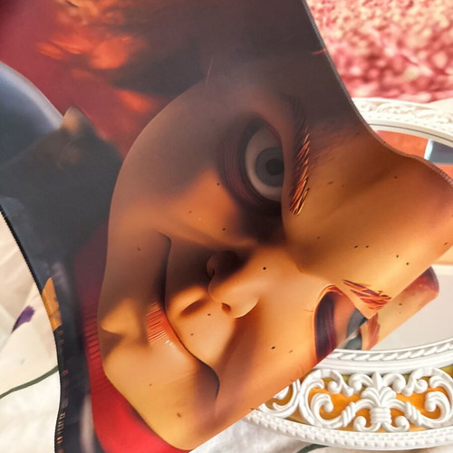 Chucky mousepad with horror thriller design