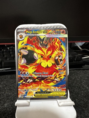Pokémon Mega Emboar ex 273/217 Ascended Heroes card like new