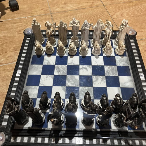 Harry Potter chess set authentic from magazines