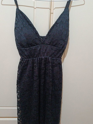 Mini black dress like new, size M