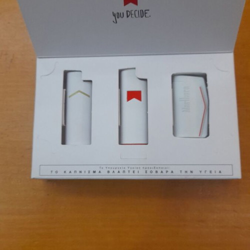 Marlboro metal cases gift set of 3 pieces like new