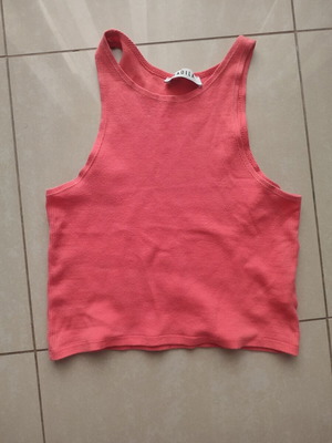 Crop top Badila coral, like new, size S