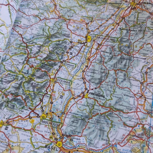 Michelin Europe Road and Tourist Atlas 2001, vintage