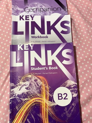 Key Links B2 учебник, тетрадка, спътник по английски