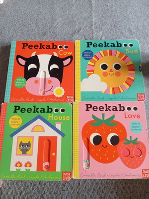 Children's fairy tales used, set of 4