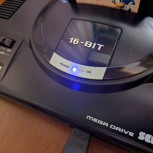 SEGA Mega Drive 1 PAL French RGB model with Region Free & 60Hz Mod
