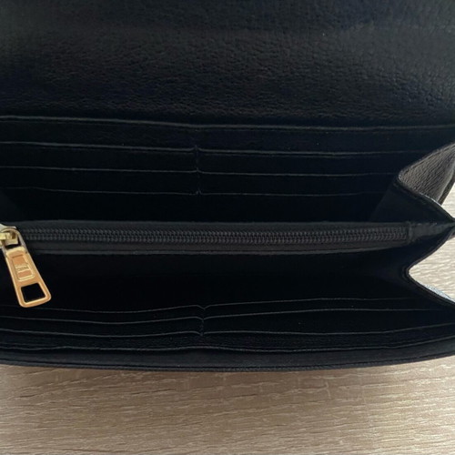 See by Chloe Hana Leather Wallet Black Like New