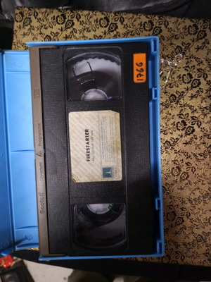 Firestarter VHS tape used