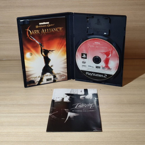 Baldur's Gate Dark Alliance PS2 used, complete English version