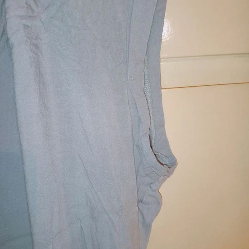 Elastic short-sleeve top powder purple, like new, XXL-XXXL