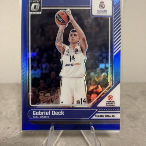 Panini Donruss Euroleague Basketball Card Gabriel Deck Blue Optic 2024-25 new