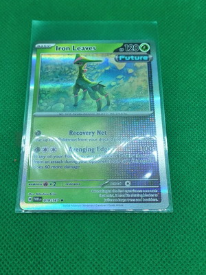 Iron Leaves Pokemon TCG Twilight Masquerade 019/167 Holo new