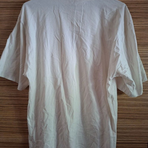 Adidas T-shirt used, white, size M