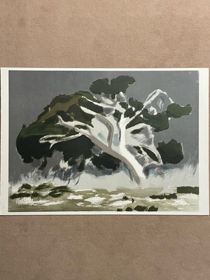Authentic silk screen printing Thanasis Makris like new