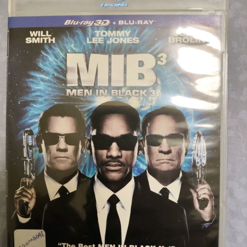 Men in Black 3 Blu-ray 3D like new with subtitles