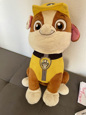 Paw Patrol Rubble λούτρινο παιχνίδι, 55-60 εκ.
