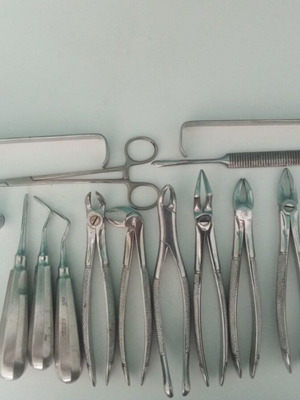 Dental extraction tools like new, Germany