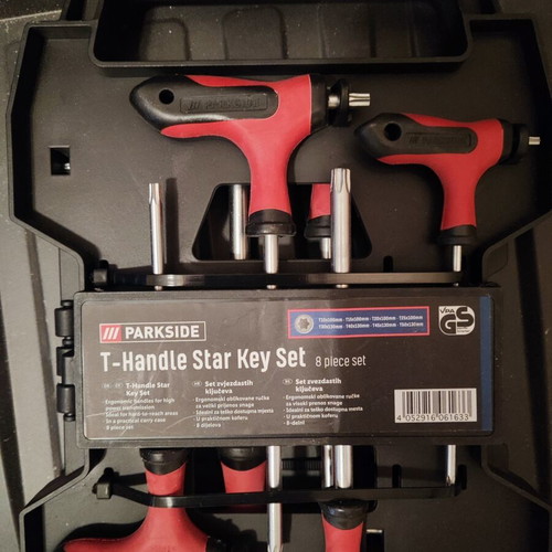 T-handle star key set new