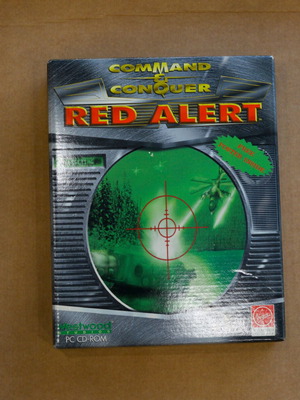Command & Conquer Red Alert big box μεταχειρισμένο χωρίς παιχνίδι