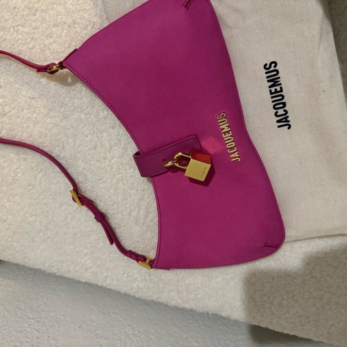 Jacquemus Pink Shoulder Bag New with Dustbag and Box