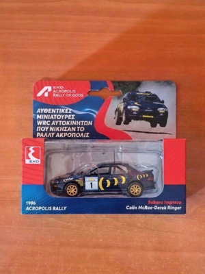 Eko Rally Akropolis Subaru Impreza παιχνίδι αυτοκίνητο