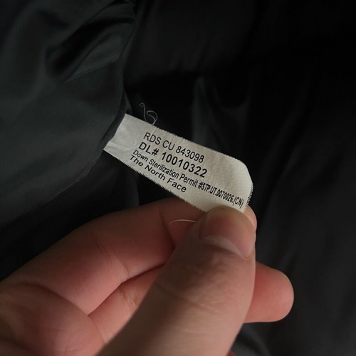 The North Face 1996 Retro Nuptse Jacket used, size M, wasabi green