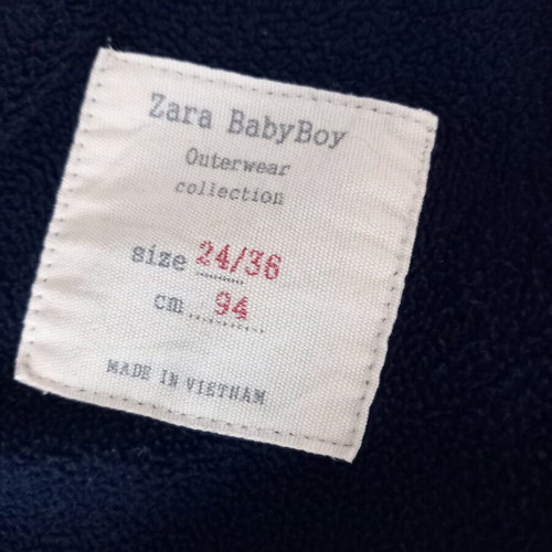 Zara boys' jacket used with detachable hood