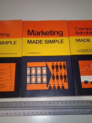 Βιβλία Vintage σειράς Made Simple σαν καινούργιο, Company Administration Marketing Accounting