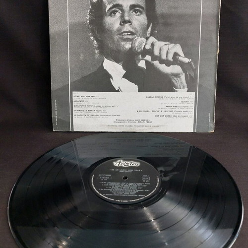 Julio Inglesias Se Mi Lasci Non Vale vinyl used, Latin