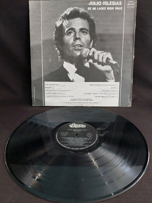 Julio Inglesias Se Mi Lasci Non Vale vinyl used, Latin
