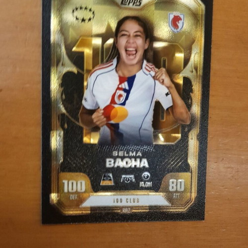 Topps Card Match Ataxx Selma Bacha new, woman football