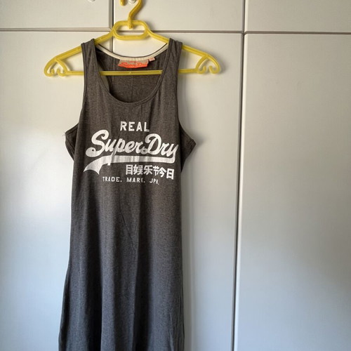 Superdry dress medium used, grey