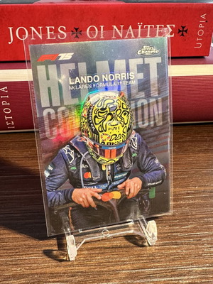 Κάρτα F1 Lando Norris 2025 Topps Chrome Helmet Collection καινούργια